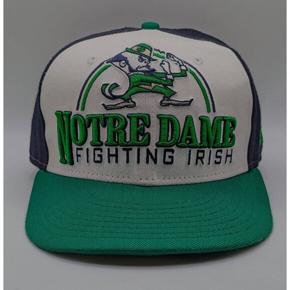 NOTRE DAME Fighting Irish Hat New Era 59Fifty University Fitted 7 1/2 Cap NCAA - Picture 5 of 6
